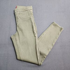 Spanx Women XS Green Mid Rise Skinny Leggings